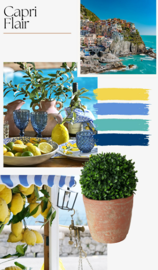 Capri Flair: Südländischer Charme für dein Zuhause