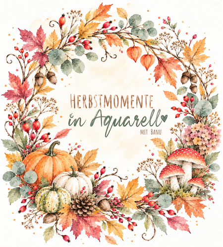 Watercolor Herbstmomente